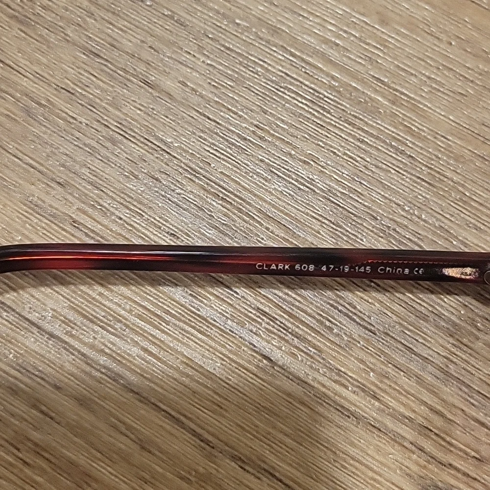 Warby Parker Clark 608 Glasses in Scarlet Tortoise